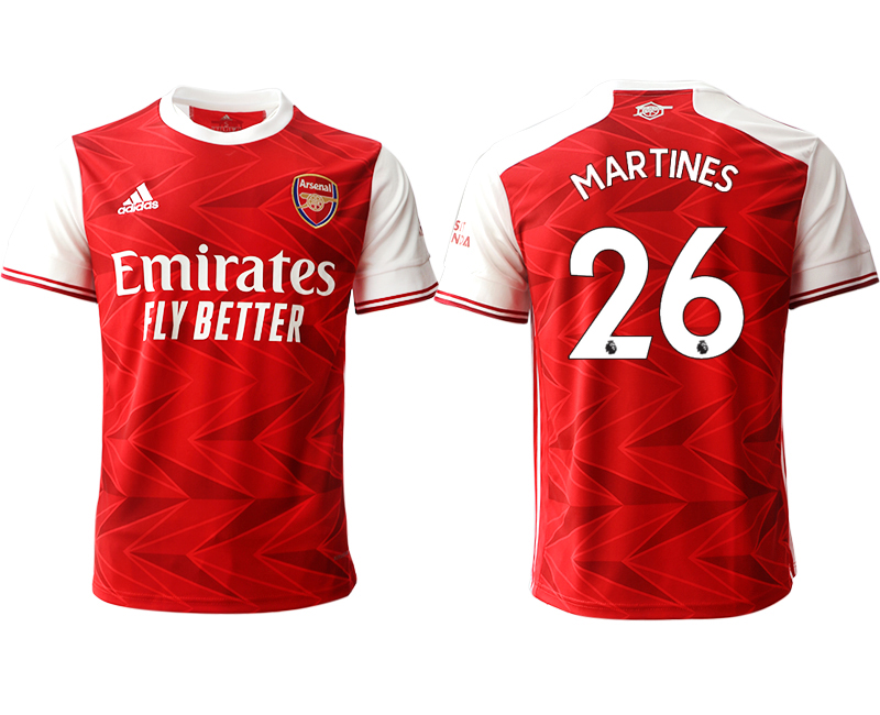 2020-21 Arsenal home aaa version 26# MARTINES soccer jerseys