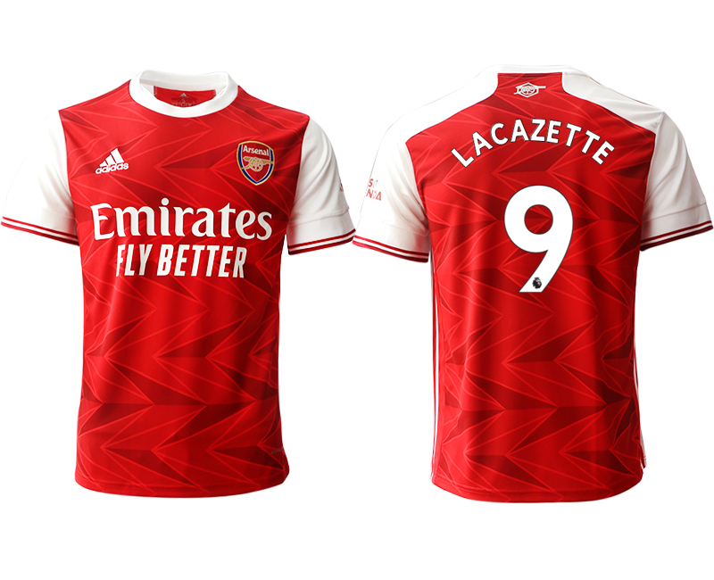 2020-21 Arsenal home aaa version 9# LACAZETTE soccer jerseys