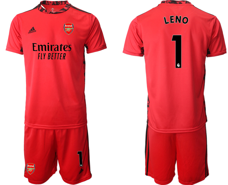 2020-21 Arsenal red goalkeeper 1# LENO soccer jerseys