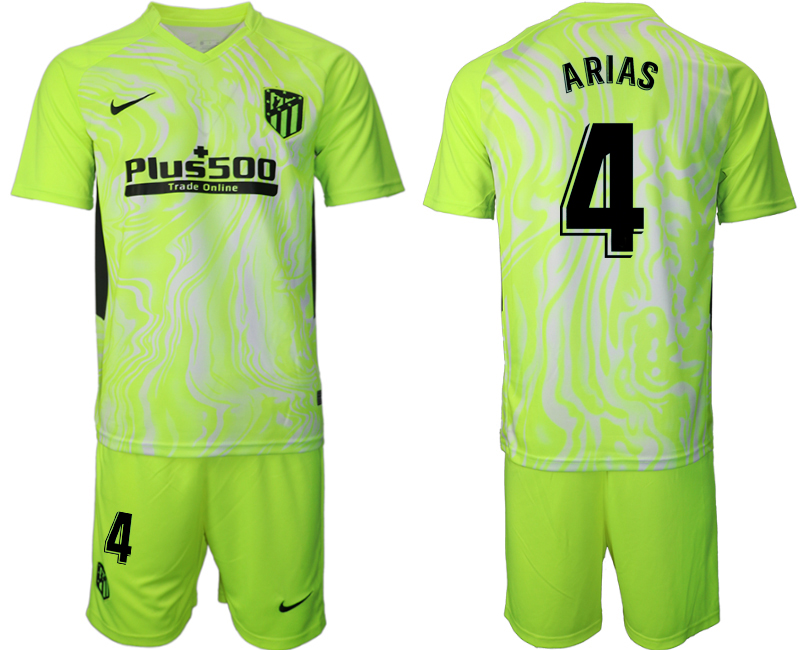 2020-21 Atlético Madrid away 4# ARIAS soccer jerseys