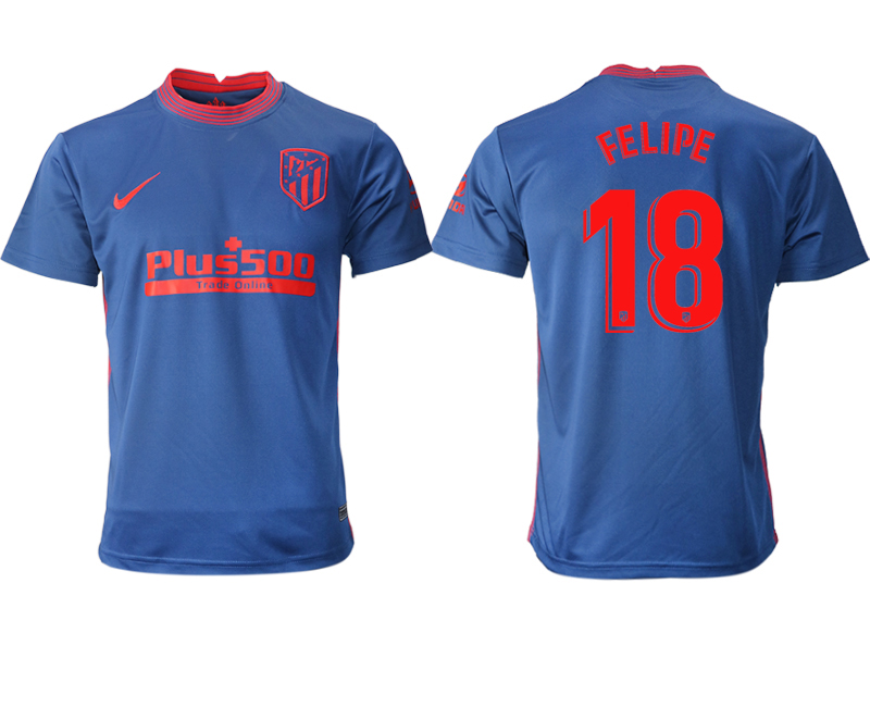 2020-21 Atlético Madrid away aaa version 18# FELIPE soccer jerseys