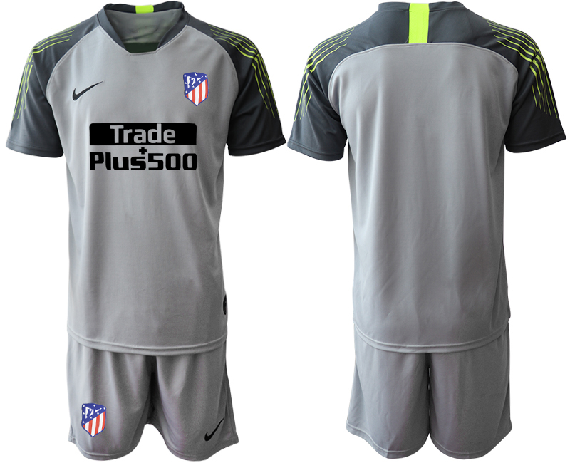 2020-21 Atletico Madrid gray goalkeeper soccer jerseys