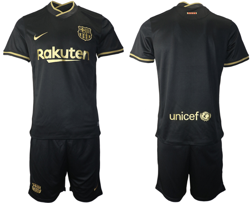 2020-21 Barcelona Away Soccer Jersey