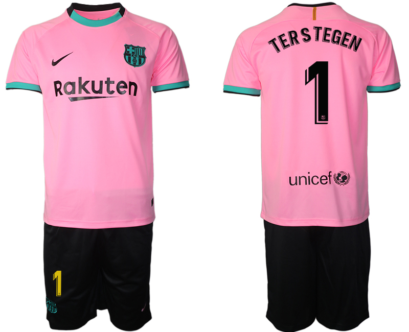 2020-21 Barcelona away 1# TERSTEGEN soccer jerseys