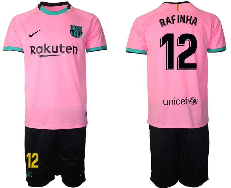 2020-21 Barcelona away 12# RAFINHA soccer jerseys