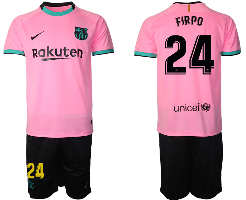 2020-21 Barcelona away 24# FIRPO soccer jerseys