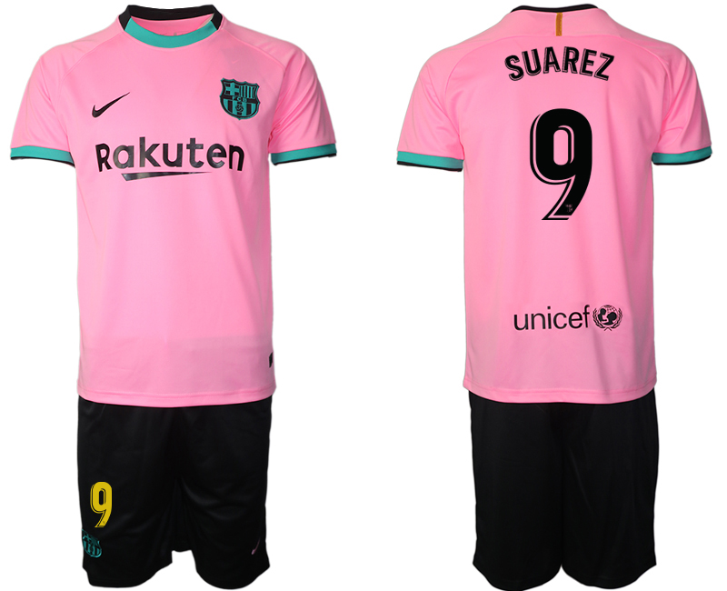 2020-21 Barcelona away 9# SUAREZ soccer jerseys