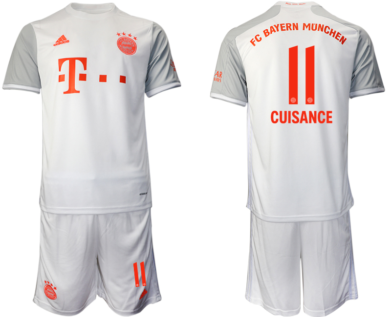 2020-21 Bayern Munich away 11# CUISANCE soccer jerseys