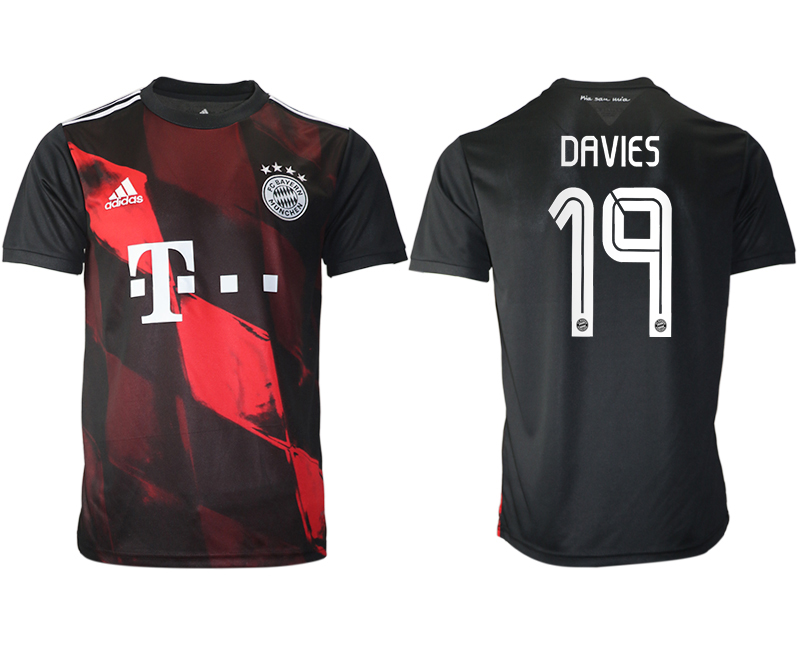 2020-21 Bayern Munich away aaa version 19# DAVIES soccer jerseys