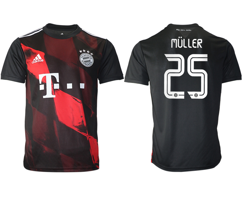 2020-21 Bayern Munich away aaa version 25# MULLER soccer jerseys