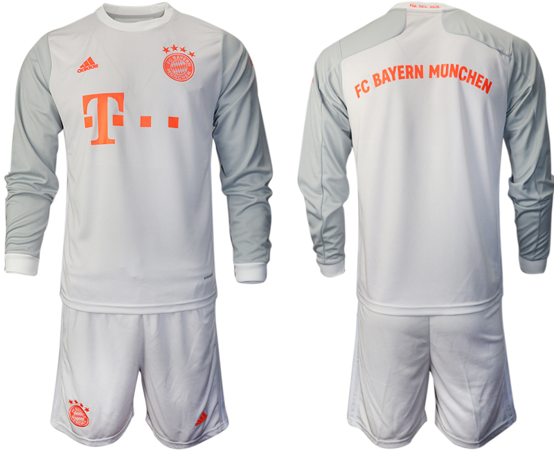 2020-21 Bayern Munich away long sleeve soccer jerseys