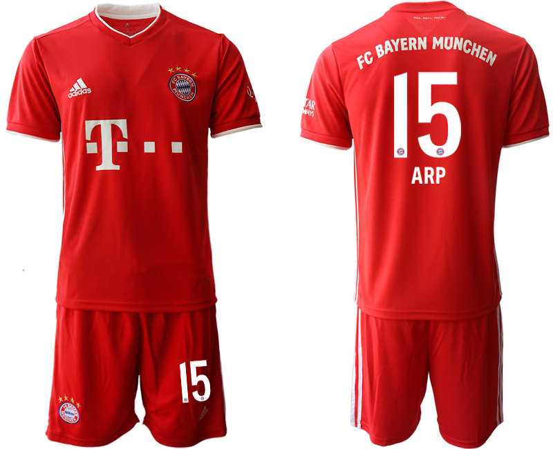 2020-21 Bayern Munich home 15# ARP soccer jerseys