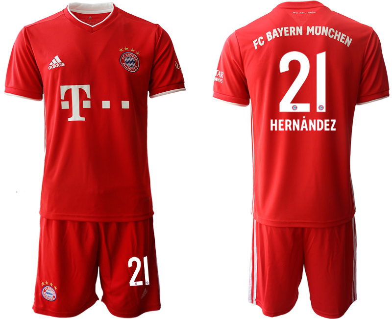 2020-21 Bayern Munich home 21# HERNANDEZ soccer jerseys