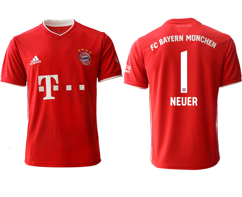 2020-21 Bayern Munich home aaa version 1# NEUER soccer jerseys