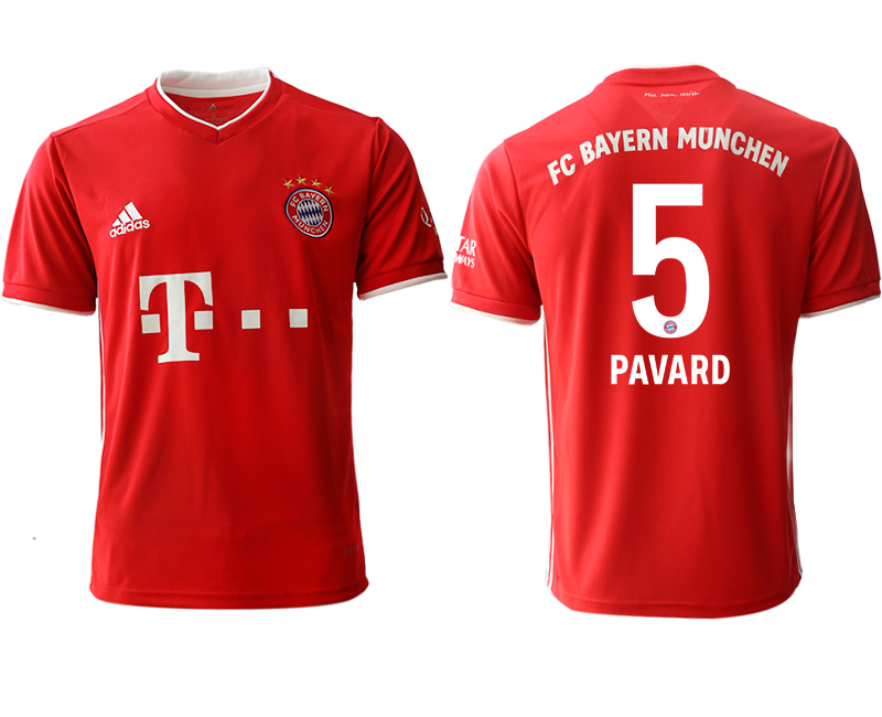 2020-21 Bayern Munich home aaa version 5# PAVARD soccer jerseys