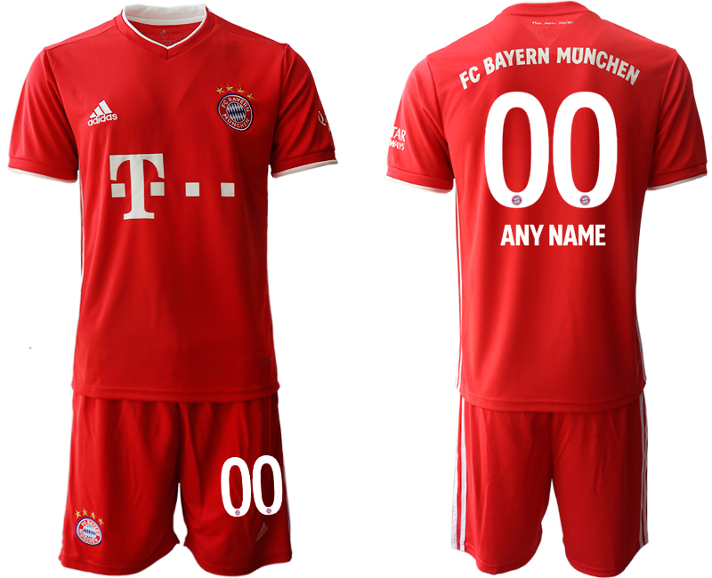 2020-21 Bayern Munich home any name custom soccer jerseys