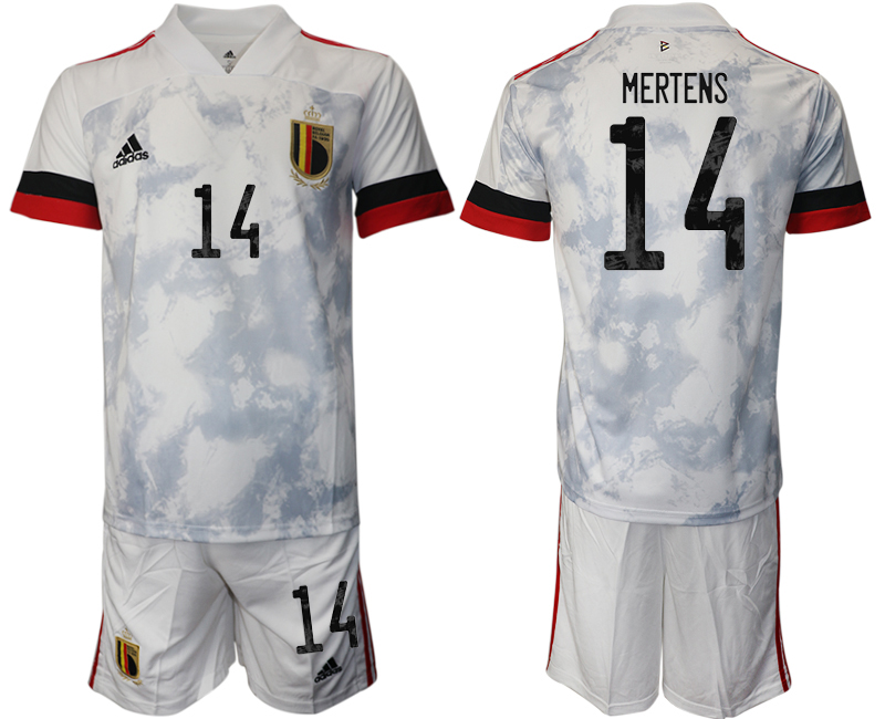 2020-21 Belgium away 14# MERTENS soccer jerseys