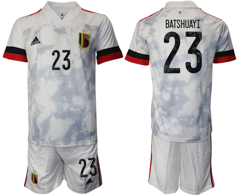 2020-21 Belgium away 23# BATSHUAYI soccer jerseys