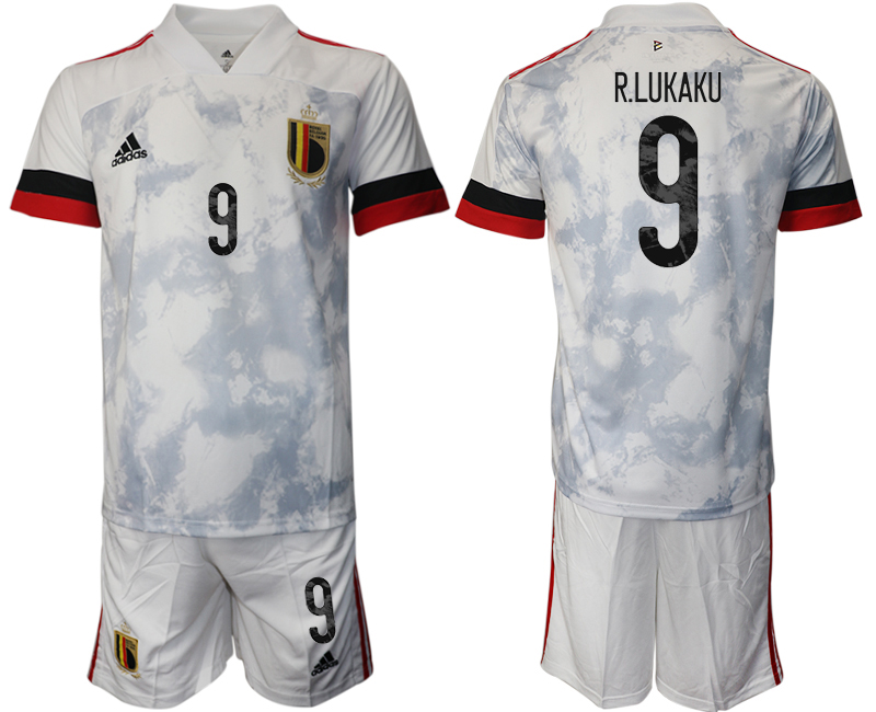 2020-21 Belgium away 9# R.LUKAKU soccer jerseys