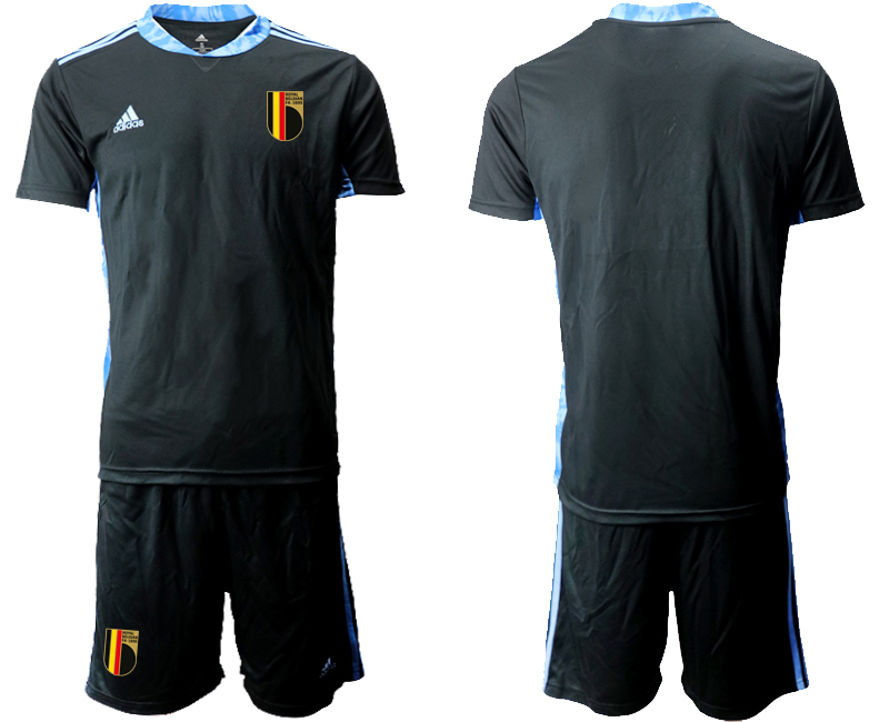 2020-21 Belgium black goalkeeper soccer jerseys