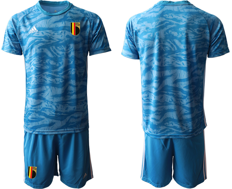 2020-21 Belgium blue goalkeeper soccer jerseys