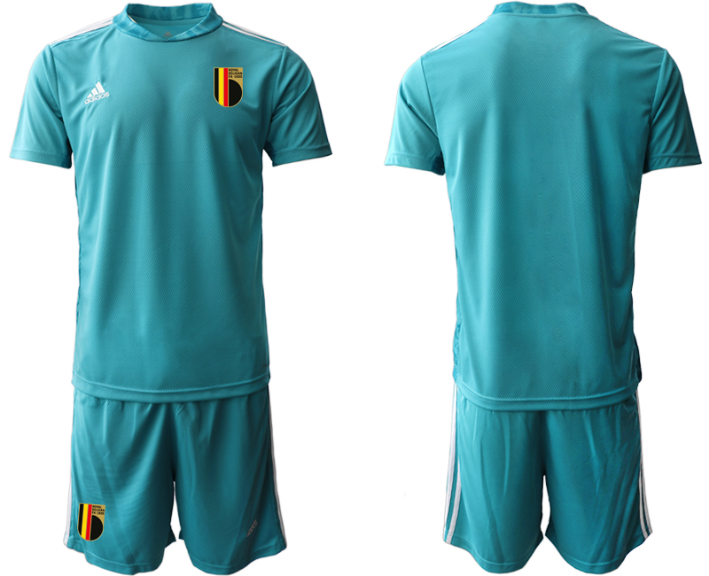 2020-21 Belgium lake blue goalkeeper soccer jerseys