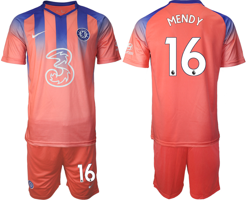 2020-21 Chelsea FC away 16# MENDY soccer jerseys