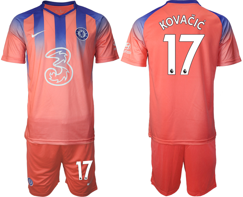 2020-21 Chelsea FC away 17# KOVACIC soccer jerseys