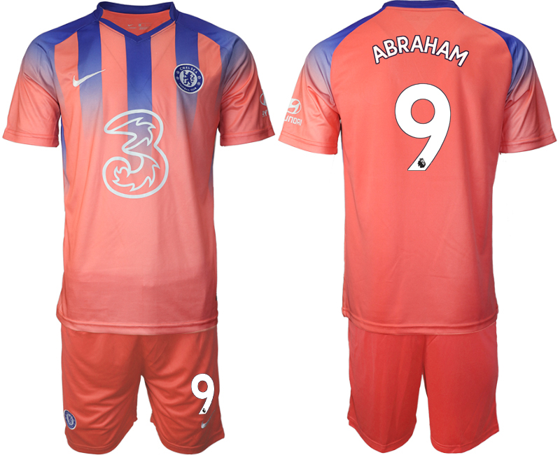 2020-21 Chelsea FC away 9# ABRAHAM soccer jerseys