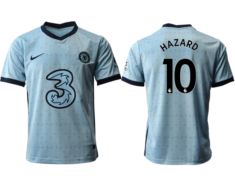 2020-21 Chelsea FC away aaa version 10# HAZARD soccer jerseys