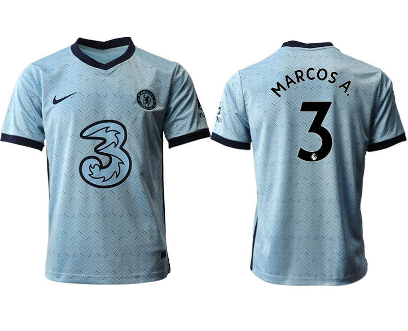 2020-21 Chelsea FC away aaa version 3# MARCOSA. soccer jerseys