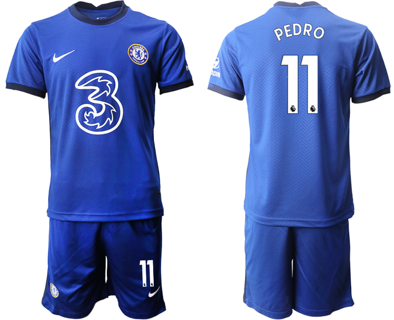 2020-21 Chelsea FC home 11# PEDRO soccer jerseys