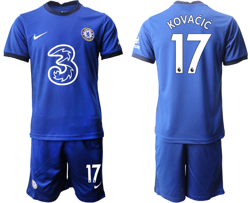 2020-21 Chelsea FC home 17# KOVACIC soccer jerseys