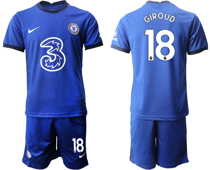 2020-21 Chelsea FC home 18# GIROUD soccer jerseys