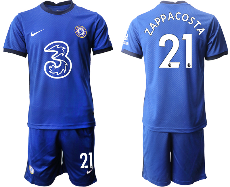 2020-21 Chelsea FC home 21# ZAPPACOSTA soccer jerseys