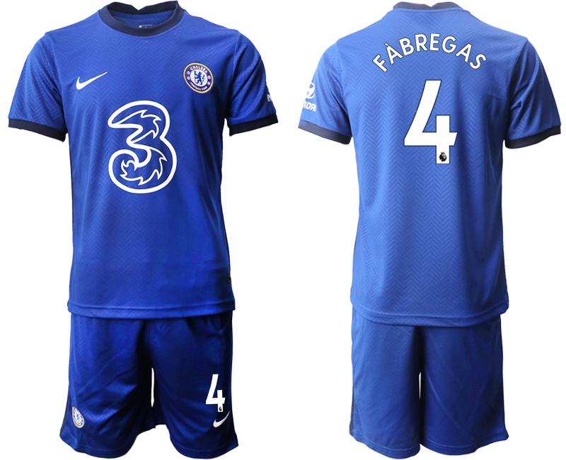 2020-21 Chelsea FC home 4# FABREGAS soccer jerseys