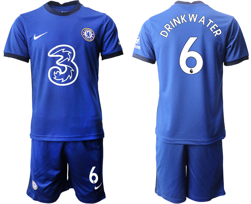 2020-21 Chelsea FC home 6# DRINKWATER soccer jerseys