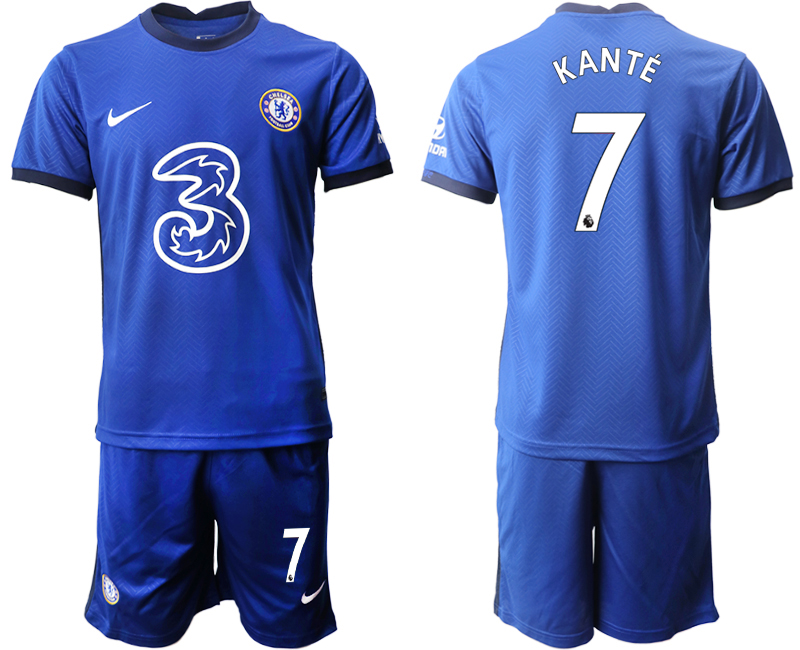 2020-21 Chelsea FC home 7# KANTE soccer jerseys