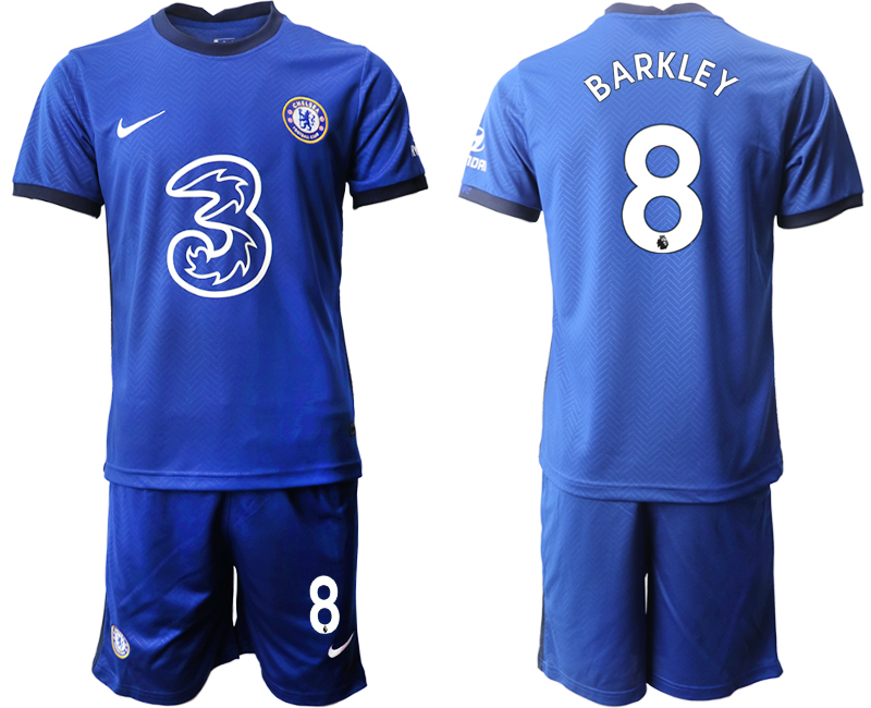 2020-21 Chelsea FC home 8# BARKLEY soccer jerseys