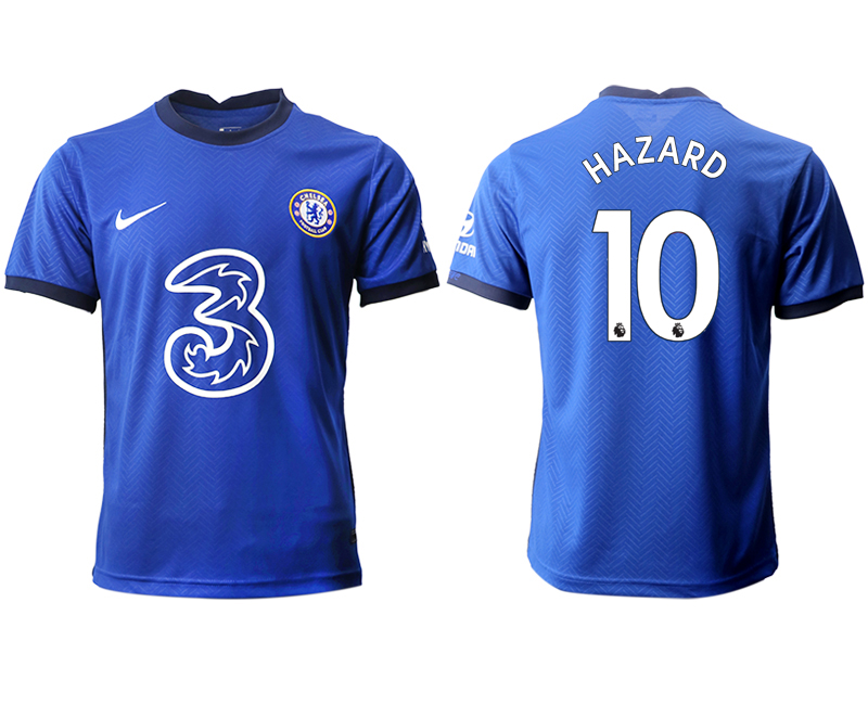 2020-21 Chelsea FC home aaa version 10# HAZARD soccer jerseys