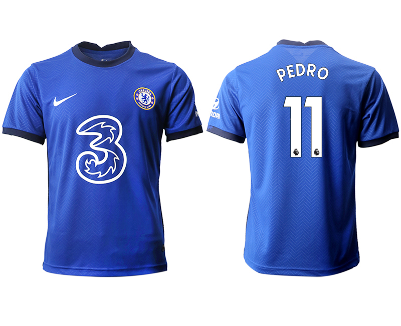 2020-21 Chelsea FC home aaa version 11# PEDRO soccer jerseys