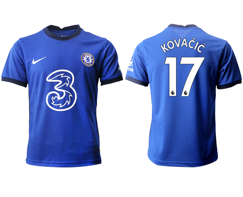 2020-21 Chelsea FC home aaa version 17# KOVACIC soccer jerseys