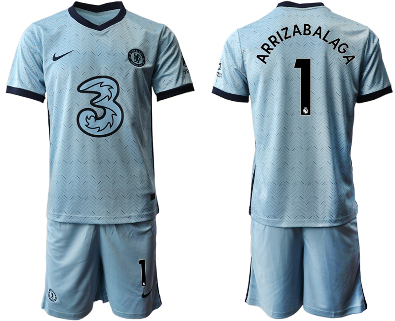 2020-21 Chelsea away 1# ARRIZABALAGA soccer jerseys