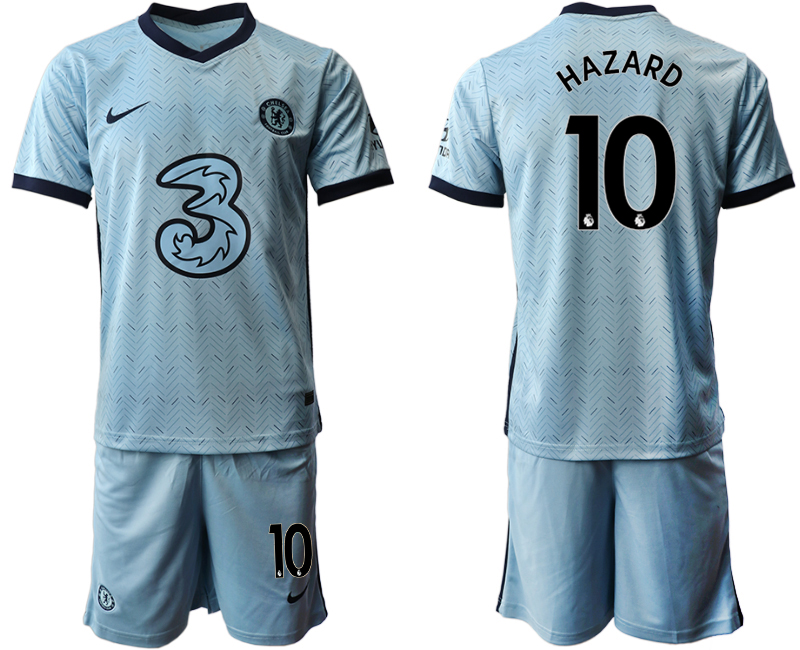 2020-21 Chelsea away 10# HAZARD soccer jerseys