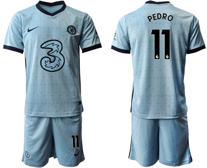 2020-21 Chelsea away 11# PEDRO soccer jerseys