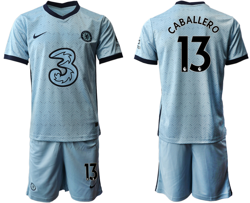 2020-21 Chelsea away 13# CABALLERO soccer jerseys