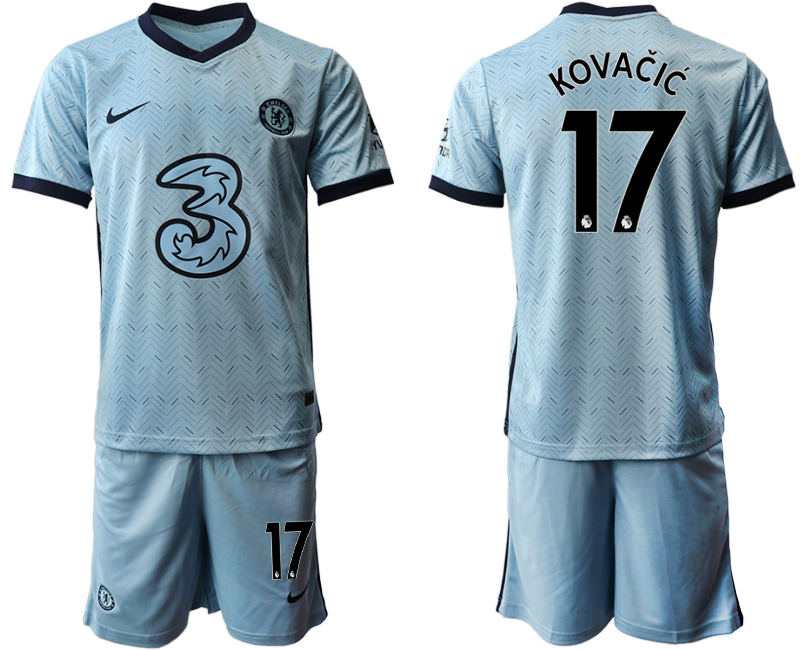 2020-21 Chelsea away 17# KOVACIC soccer jerseys