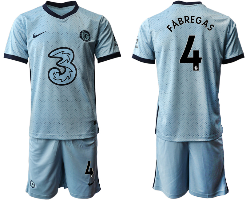 2020-21 Chelsea away 4# FABREGAS soccer jerseys