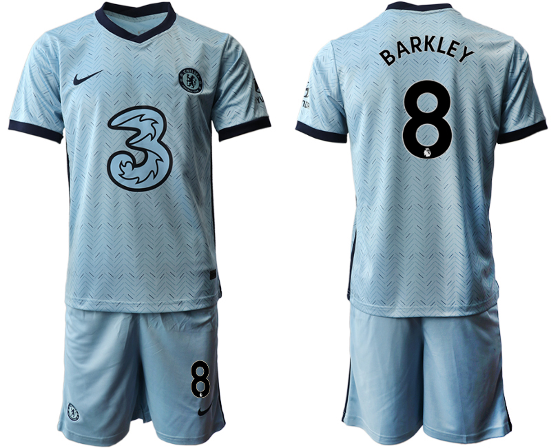 2020-21 Chelsea away 8# BARKLEY soccer jerseys