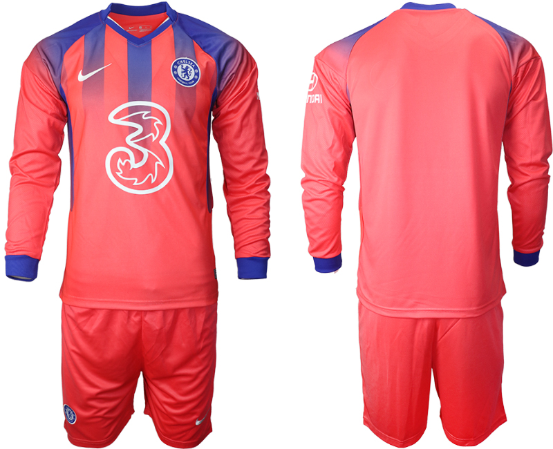 2020-21 Chelsea away long sleeve soccer jerseys